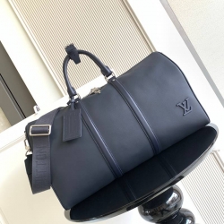 LOUIS VUITTON キープオール 50 LVアエログラム レザー メンズ 50×29×23cm