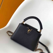 LV ハンドバッグ カプシーヌ 21×14×8cm