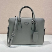 PRADA ブリーフケース スリム メンズ 37×28×3.5cm