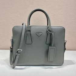 PRADA ブリーフケース スリム メンズ 37×28×3.5cm