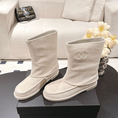 【CHANEL】25Cブーツレディース