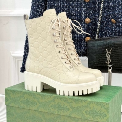 【GUCCI】GGマーチンブーツレディース