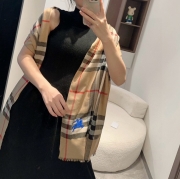 バーバリー クラシックチェックカシミヤストール 90x200cm