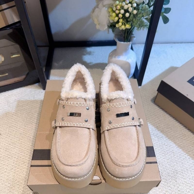 【UGG】スエードブーツウールブーツレディース