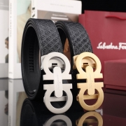 フェラガモ メンズ ベルト 自動バックル 3.5cm