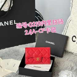 CHANEL カードケース カーフレザー レディース 11×8.5×3cm