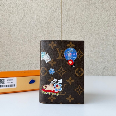 LOUIS VUITTON パスポートケース モノグラム キャンバス レディース 10×14×2.5cm