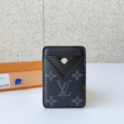 LOUIS VUITTON マグネット式カードケース モノグラム エクリプス メンズ 11×7cm