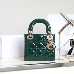 ディオール ハンドバッグ レディディオール 17×15×7cm