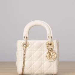 ディオール ハンドバッグ レディディオール 17×15×7cm