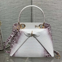 ディオール ハンドバッグ リボン 28×10×22cm