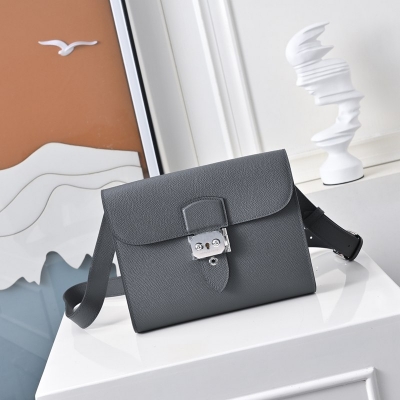 HERMES サックアデペッシュ 21 カラーブロック トートバッグ ユニセックス 21×17×4cm