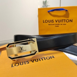LV メンズ ベルト 自動バックル 35mm