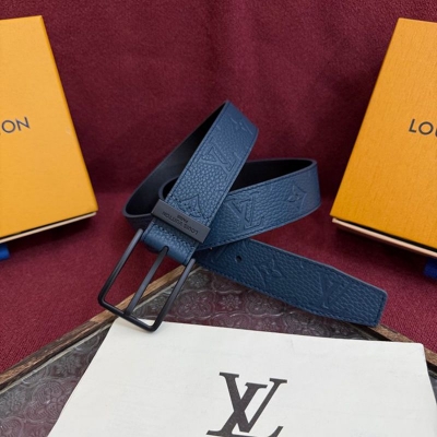 LV メンズ ベルト モノグラム 3.5cm