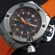 HUBLOT キングパワー オーシャノグラフィック 4000 Asian搭載 オレンジベルト