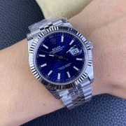 ROLEX 126334 デイトジャスト 41mm ブルーフルーテッド 3235搭載 最安値