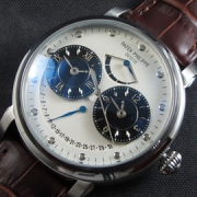PATEK PHILIPPE デュアルタイム パワーリザーブ Asian 21600振動 ホワイト 実用性抜群