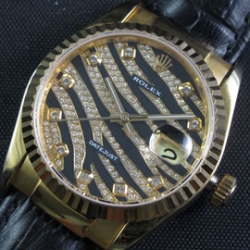 ROLEX デイトジャスト ロイヤル ブラック/ゴールド Asian搭載