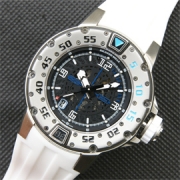 RICHARD MILLE ダイバー ホワイトベゼル スケルトン文字盤 目玉商品