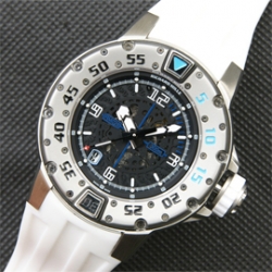 RICHARD MILLE ダイバー ホワイトベゼル スケルトン文字盤 目玉商品