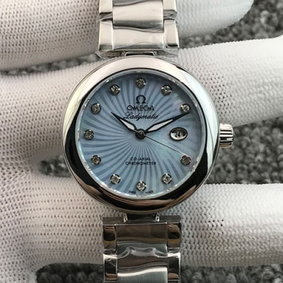 OMEGA 425.30.34.20.57.002 デヴィル レディーマティック レプリカ