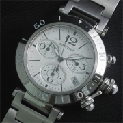 CARTIER パシャ シータイマー レディース クロノ 37mm クォーツ搭載