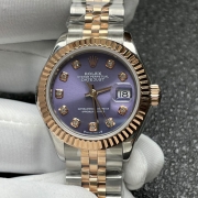 ROLEX 279171G デイトジャスト 28mm バイオレット ダイヤ 極美品