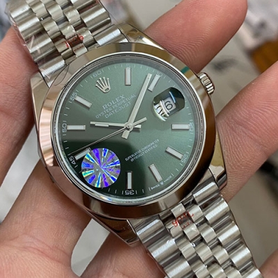 ROLEX M126300 デイトジャスト 41mm ミントグリーン 最安値