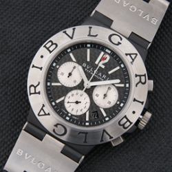 BVLGARI ディアゴノ チタニウム クロノ Asian 7750搭載 28800振動