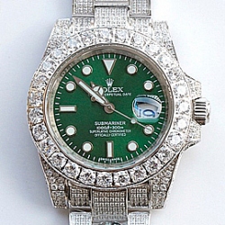 ROLEX サブマリーナー Asian搭載 全面ダイヤ 夜光