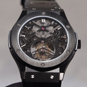 HUBLOT 505.CM.0140.LR クラシックフュージョン スケルトントゥールビヨン オールブラック 最高級
