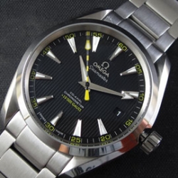 OMEGA シーマスター アクアテラ Asian ETA搭載 自動巻き 夜光