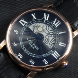 CARTIER ムーンフェイズ クォーツ搭載