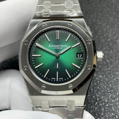 AUDEMARS PIGUET 16202PT ロイヤルオーク ジャンボ 50周年記念 グリーン ZF製