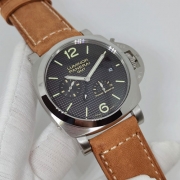 PANERAI PAM00537 ルミノール1950 3デイズ GMT アッチャイオ メンズ