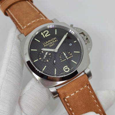 PANERAI PAM00537 ルミノール1950 3デイズ GMT アッチャイオ メンズ