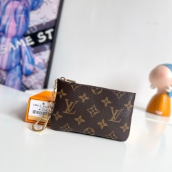 LOUIS VUITTON ポシェット クレ スモール モノグラム キャンバス レディース 15×9×1cm