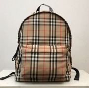 バーバリー スタイル ヴィンテージチェック リュック サイズ：30×14×42cm