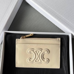 CELINE ジッピーカードケース カーフレザー レディース 11×7.5×2cm