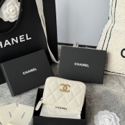 CHANEL カードケース カーフレザー レディース 11×7.5cm