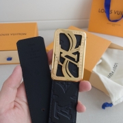 LV メンズ ベルト 両面用 4.0cm