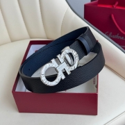 フェラガモ メンズ ベルト 両面用 3.5cm