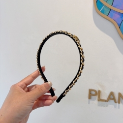 シャネル スタイル ヘアバンド チェーン