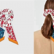 エルメス ヘアバンド シュシュ リボン