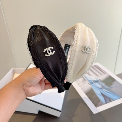 シャネル スタイル ヘアバンド ダブルC