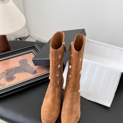 【CHANEL】25Aブーツレディース
