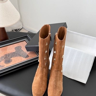 【CHANEL】25Aブーツレディース