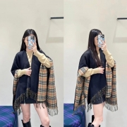 バーバリー クラシック両面ストール 130x150cm