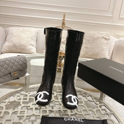 【CHANEL】25Aロングブーツレディース