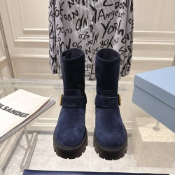 【PRADA】ショートブーツレディース